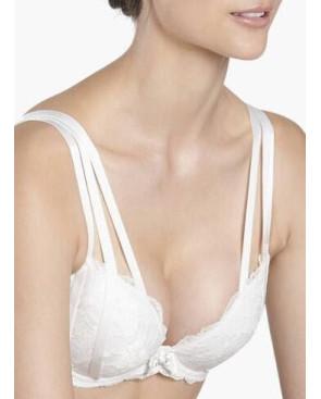 Soutien gorge Aubade Plongeant Push up ivoire