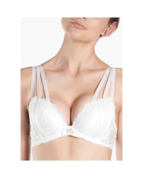 Soutien gorge Aubade Plongeant Push up ivoire