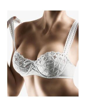 Soutien gorge Aubade balconnet coton bahia