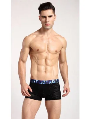 Boxer Maille Sport  Tommy Dooyao noir face