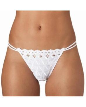 String Aubade coton bahia à ruban chic et séduction