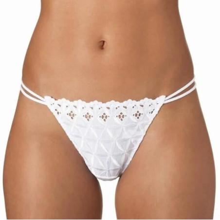 String Aubade coton bahia à ruban chic et séduction