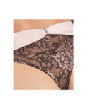 String Aubade Femme Glamour dentelle et soie