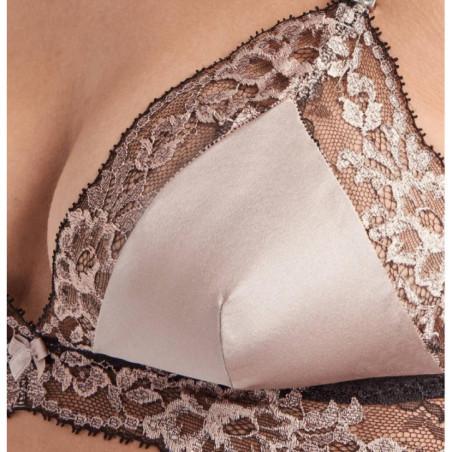 Triangle Dentelle et soie Aubade femme glamour