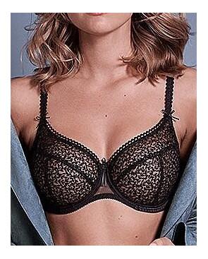 Soutien gorge balconnet Empreinte Kate noir 8187