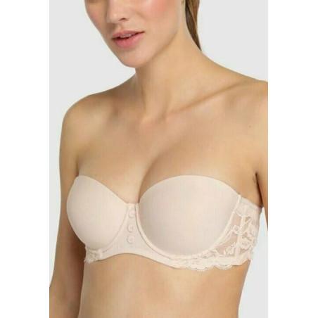 Soutien gorge Lou Sans bretelle Nude
