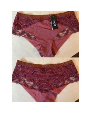 Shorty Lou en dentelle invisible obsidi