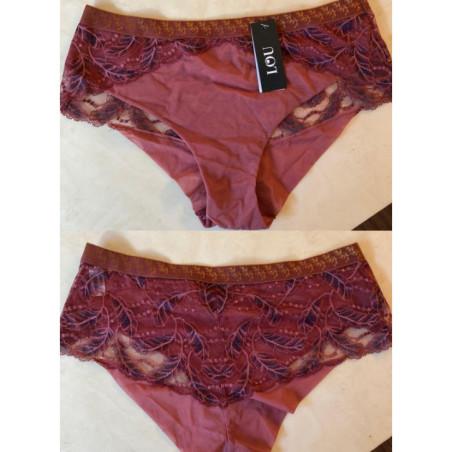 Shorty Lou en dentelle invisible obsidi