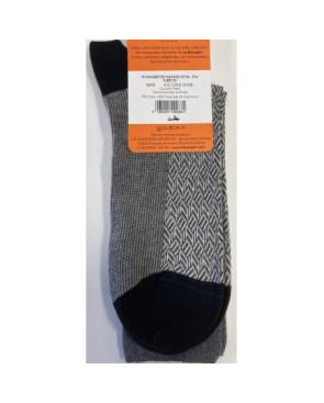 Chaussettes Le Bourget Les Dandy Mosaique Gris