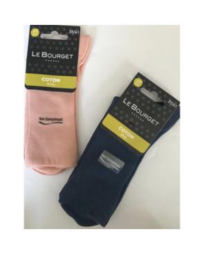 Chaussettes sans compression coton Le Bourget