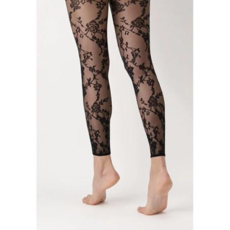 Collant sans Pieds Dentelle Moon