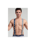 Bretelles Unisex rayures Homard Dagobert