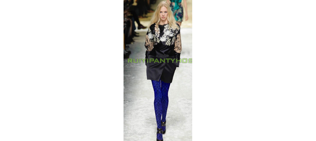 Collant imprimé podium de la mode