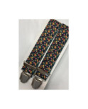 Bretelles Dagobert Fleurs Made in France