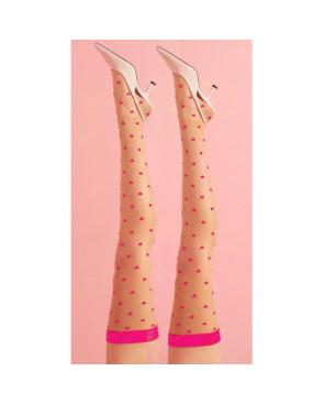 Bas Porte Jarretelles Love jolies coeurs