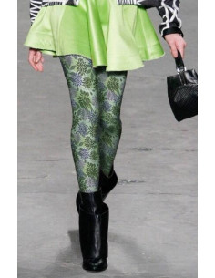 Collant opaque imprimé Esprit jungle tropicale