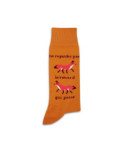 Chaussettes Pom de Pin ne regardez pas le renard