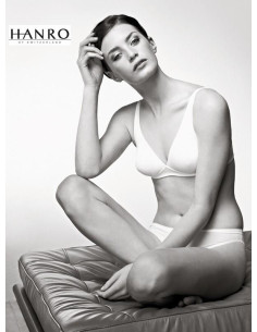 Soutien Gorge Hanro coton sans armatures triangle 2