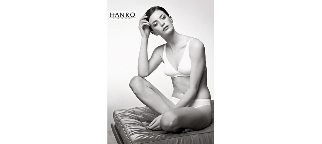 Soutien Gorge Hanro coton sans armatures triangle