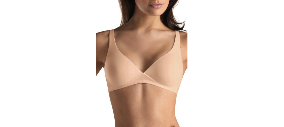 Soutien Gorge Hanro coton sans armatures triangle