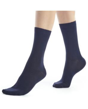 Chausettes-dub-bambou-femme-FEBAM01-marine