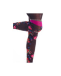 Collant Fil de Jour Brun Foulard bleuet