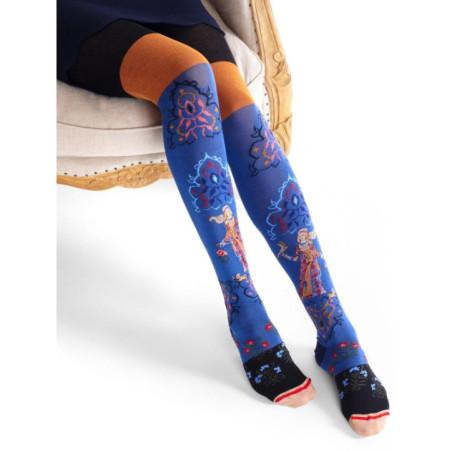 Collant fil de jour la femme à  la licorne