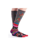 Mi bas Fil de Jour Motif Foulard Hermes
