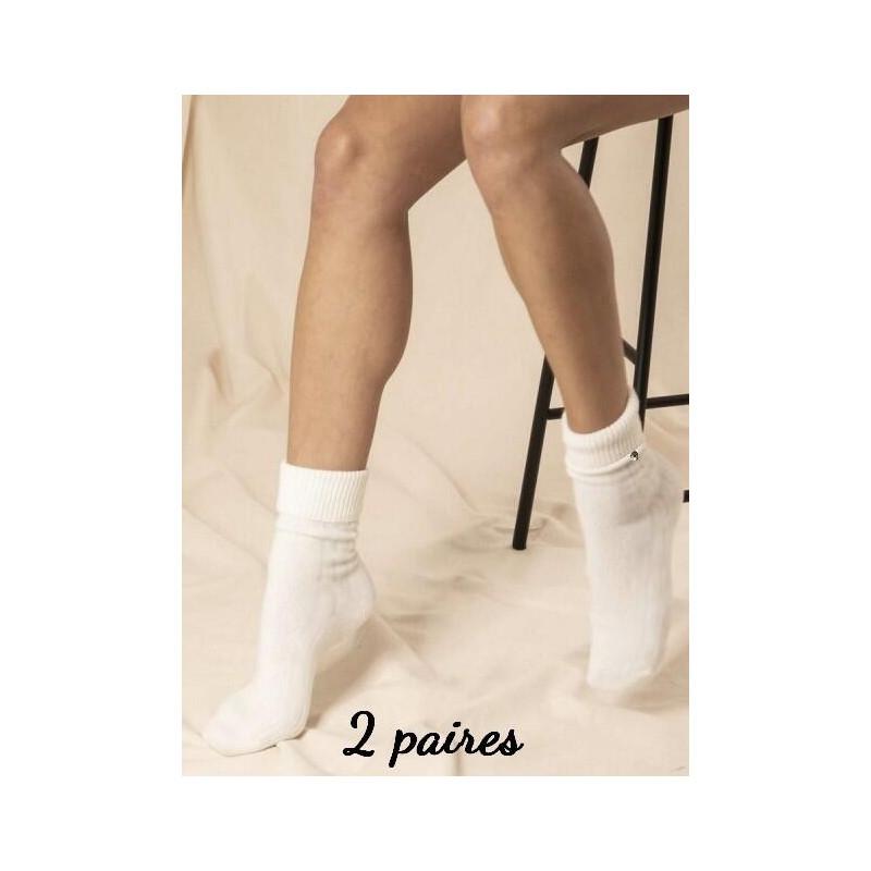 2 paires Chaussettes Burlington Harmony offre spé
