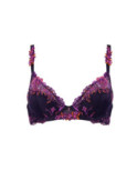 Soutien gorge plongant Foret lumiére pourpre