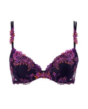 Soutien gorge Lise charmel Plongeant Foret lumiére Pourpre