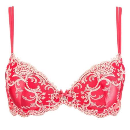 Soutien gorge Push up Lise Charmel Splendeur de soie Santal