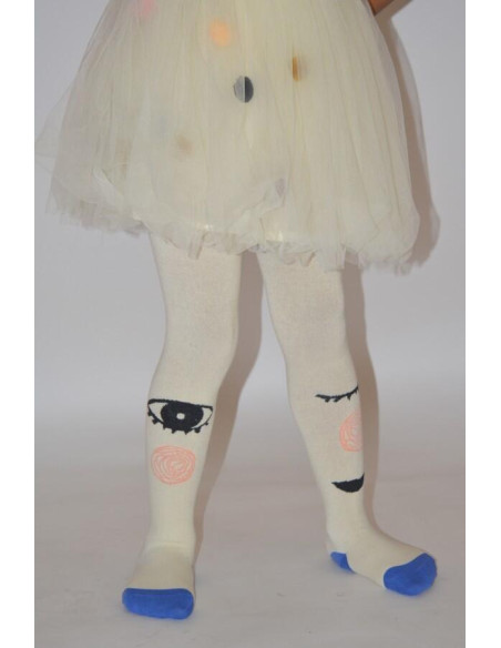 Collant enfant coton clin d' oeil