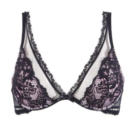 Soutien gorge Triangle plongeant Lise Charmel resille Lotus