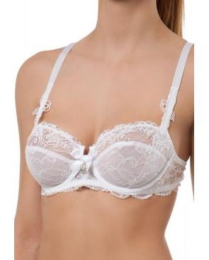 Soutien gorge Balconnet Lise Charmel Soir de venise blanc