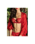 Déshabillé Dressing Floral so Rouge