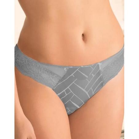 Slip Lise Charmel soleil embruns gris