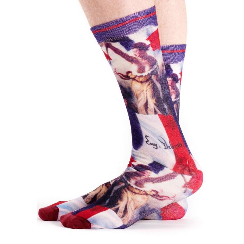 Chaussettes Bambou imprimé Liberté