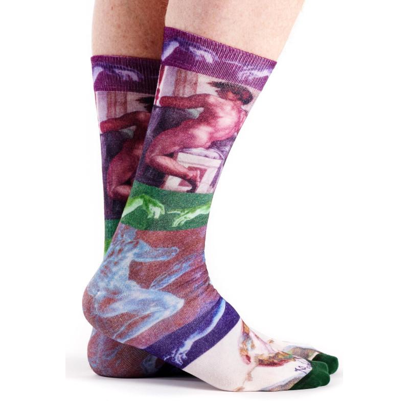 Chaussettes L'homme et Dieu Chapelle Sixtine