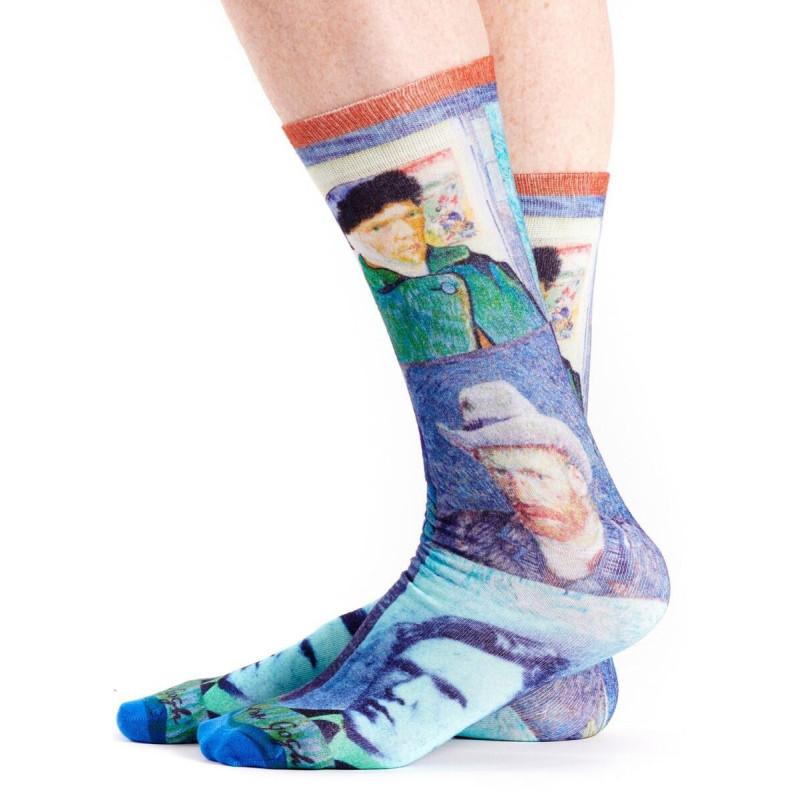 Chaussettes Bambou imprimé Vincent Van Gogh
