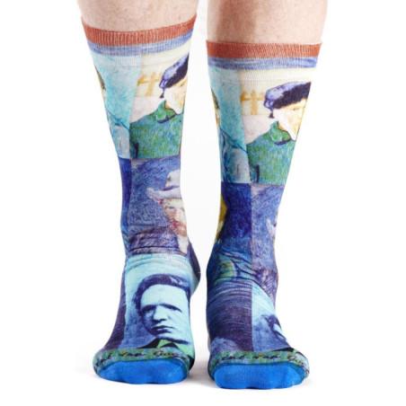 Chaussettes Bambou imprimé Vincent Van Gogh