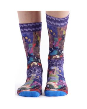Chaussettes Bambou Imprimé Gaugin