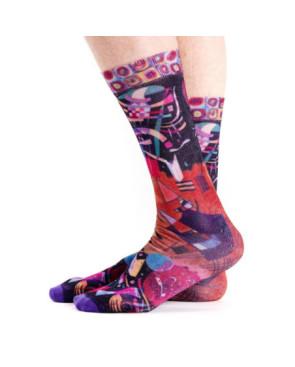 Chaussettes Bambou Imprimé Kadinski