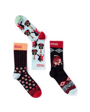 Coffret de 3 paires de chaussettes Ruban rouge Argentina