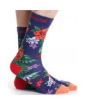 Coffret de chaussettes Rubans Rouges Polynésie Tendance