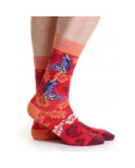 Coffret de chaussettes Rubans Rouges Polynésie Tendance