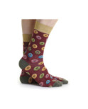 Coffret de chaussettes ruban rouge homme Girafe