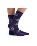 Chaussettes Ruban Rouge Plumes