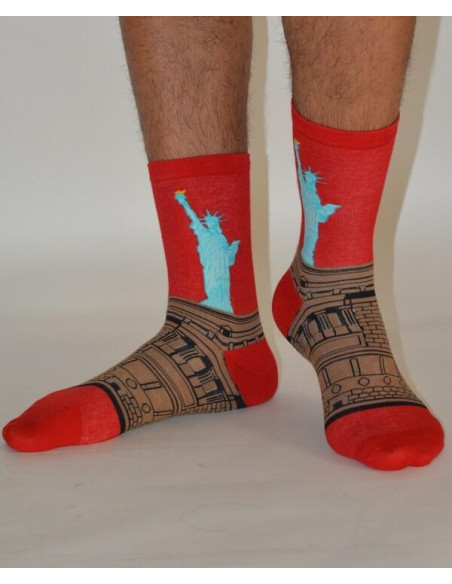 chaussettes statue de la liberté