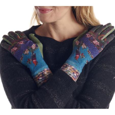 Gants-Dub-et-Drino- Imprimé-bambou-Oiseaux-drigp16